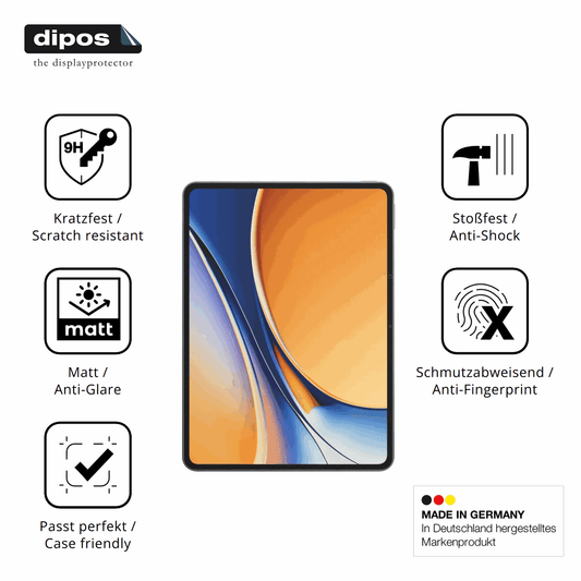 Displayschutz hergestellt in Deutschland, höchste Qualität made in Germany