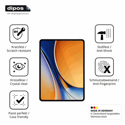 Displayschutz hergestellt in Deutschland, höchste Qualität made in Germany