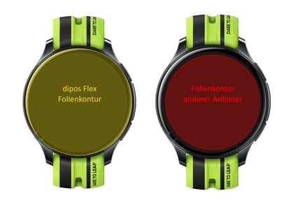3x Screen Protector for Realme Watch T1 Protective Film covers 100% dipos Flex