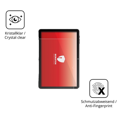 Flexible TPU-Folie passend zugeschnitten für Rebecco Z50 10.1 Zoll, vollständige Abdeckung