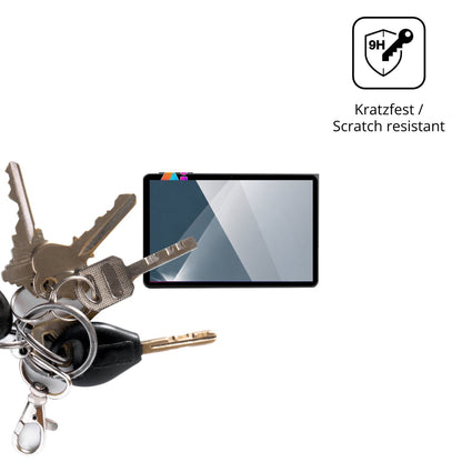dipos Displayschutz für RebotAi D101 Pro, transparente Oberfläche, perfekte Passform auch für die Rundungen
