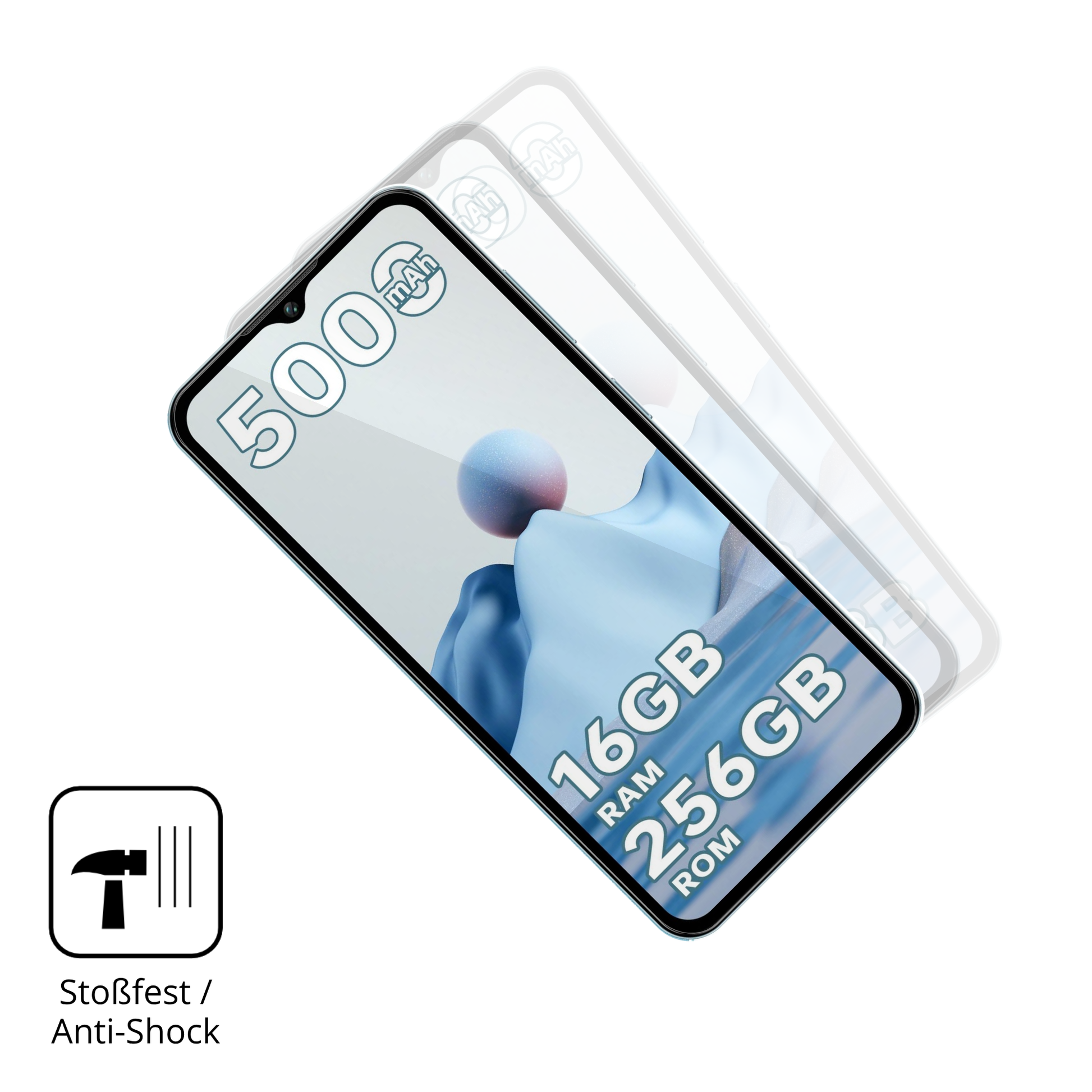 Schutz gegen Kratzer auf dem Redmagic 11 Pro Glas durch Schlüssel oder Ähnliches