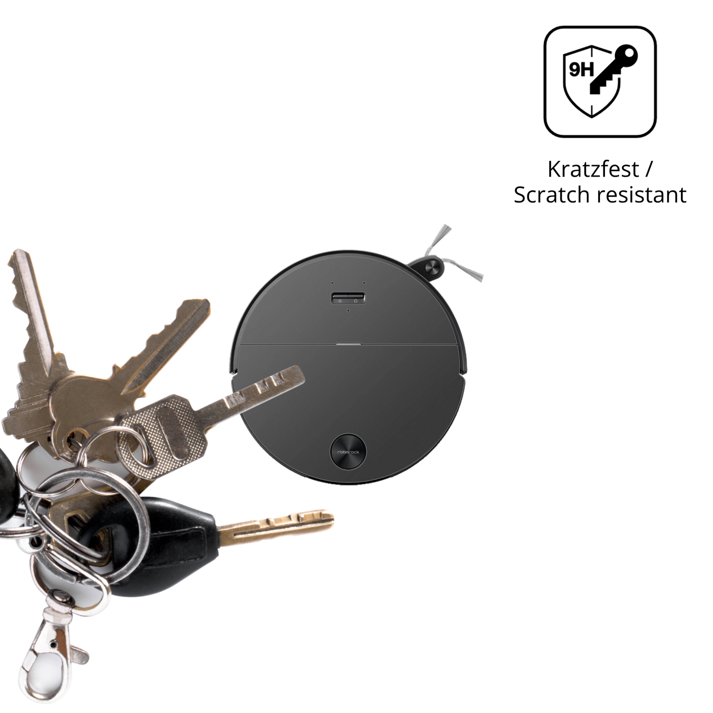 dipos Displayschutz für Roborock Saros 20 Sonic, mattierte Oberfläche, robuste Festigkeit und perfekte Passform