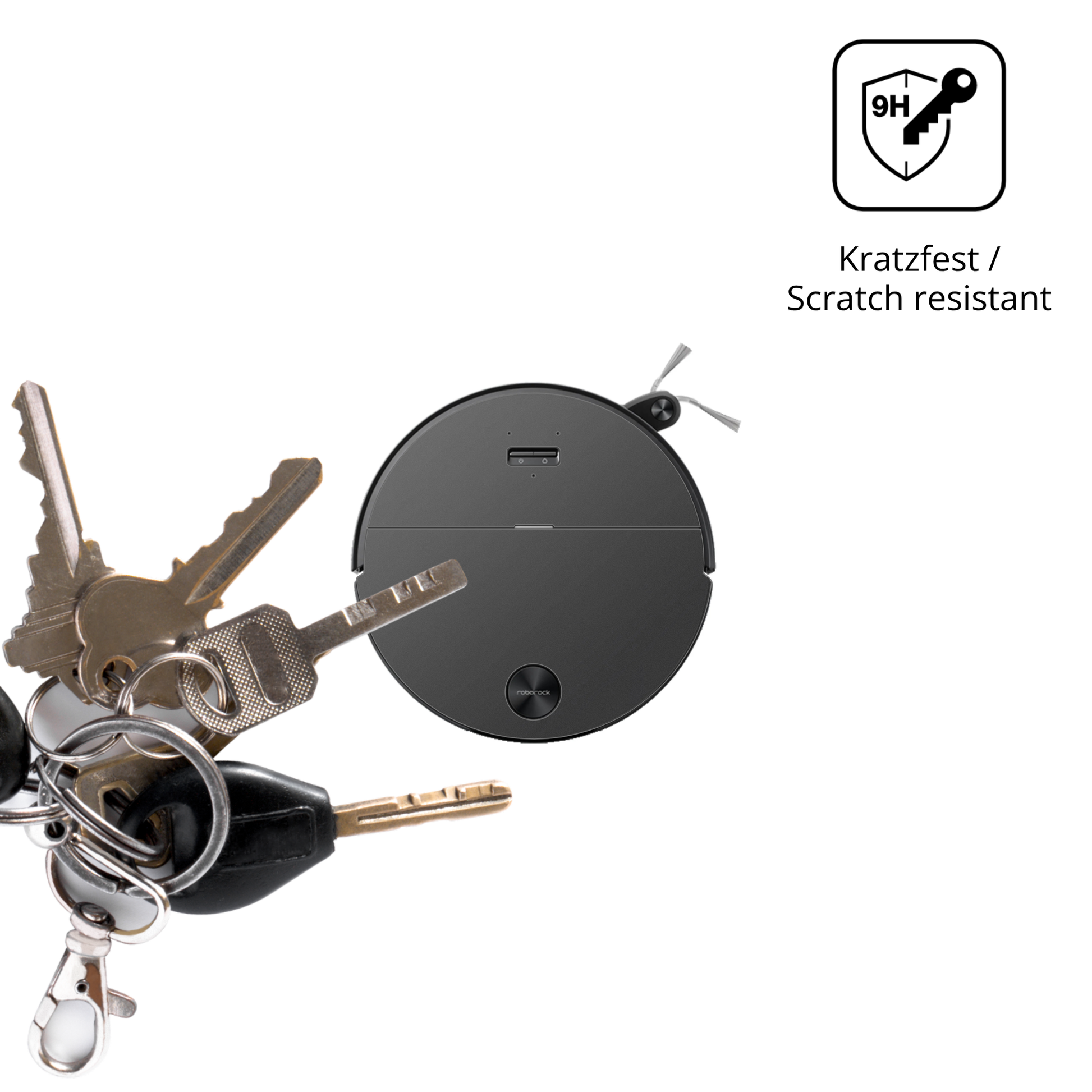 dipos Displayschutz für Roborock Saros 20 Sonic, mattierte Oberfläche, robuste Festigkeit und perfekte Passform