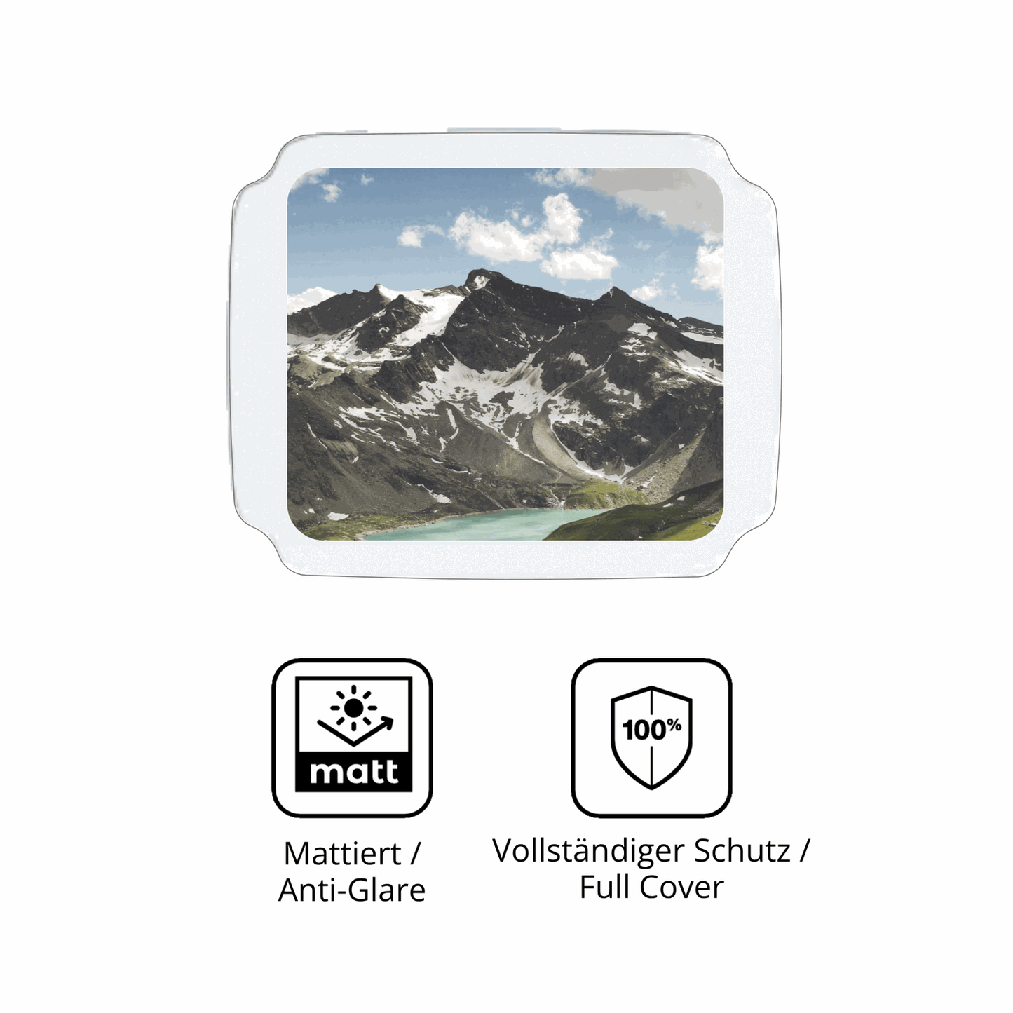 Flexible TPU-Folie passend zugeschnitten für Rogbid S15 2.1 Zoll Smartwatch, vollständige Abdeckung