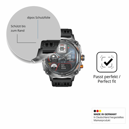 Besonders flexibler Displayschutz mit Anti-Shock-Schicht im Materialmix