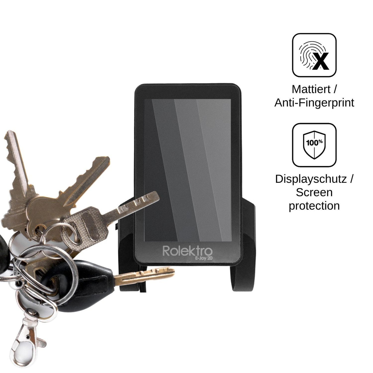 Screen Protector for Rolektro Joy 20 Privacy Filter 4-Way Protection dipos