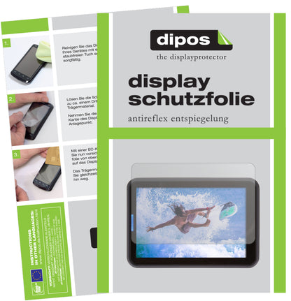 Matte Displayschutzfolie von dipos passend für Rollei 560 Touch, präziser Zuschnitt und blasenfrei montiert