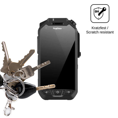 2x Screen Protector for RugGear RG750 Flexible Glass 9H dipos