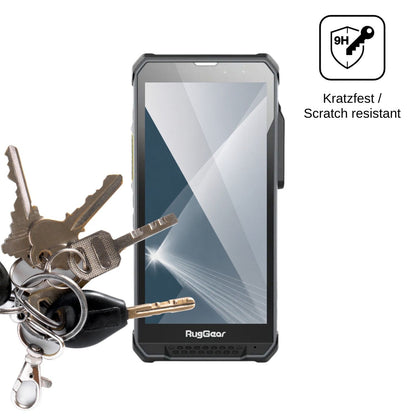 2x Screen Protector for RugGear RG880i Flexible Glass 9H dipos