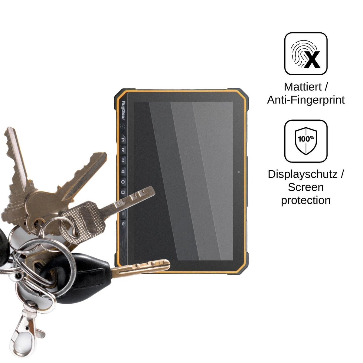 Screen Protector for RugGear RG935 Privacy Filter 4-Way Protection dipos