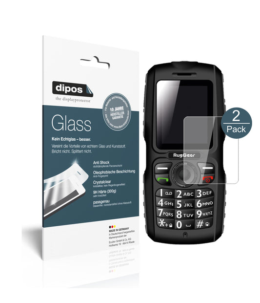 Perfekte Passform und ultimative Qualität: Unser 9H Panzerglas bietet Schutz für RugGear-RG100