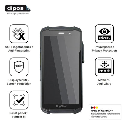 Screen Protector for RugGear RG540 Privacy Filter 4-Way Protection dipos