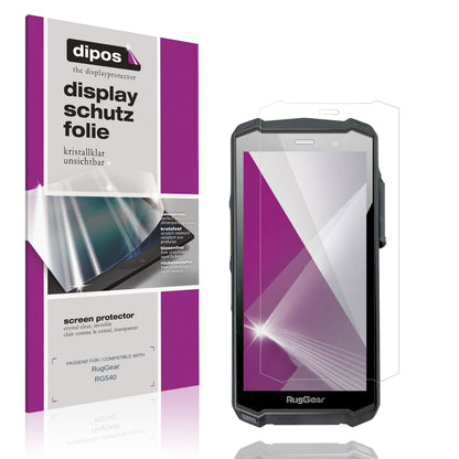4x Screen Protector for RugGear RG540 Protection Crystal Clear dipos