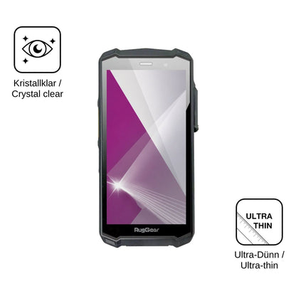 4x Screen Protector for RugGear RG540 Protection Crystal Clear dipos