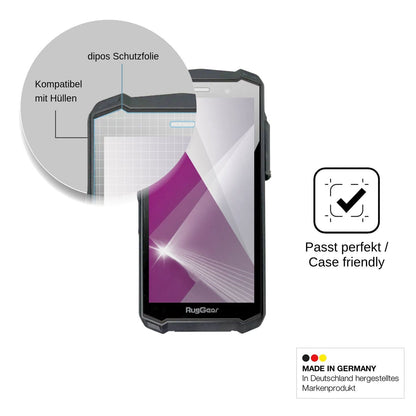 4x Screen Protector for RugGear RG540 Protection Crystal Clear dipos