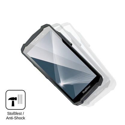 2x Screen Protector for RugGear RG540 Flexible Glass 9H dipos