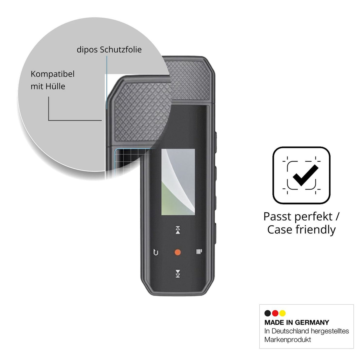 4x Screen Protector for RUIZU X80 Protection Anti Glare dipos
