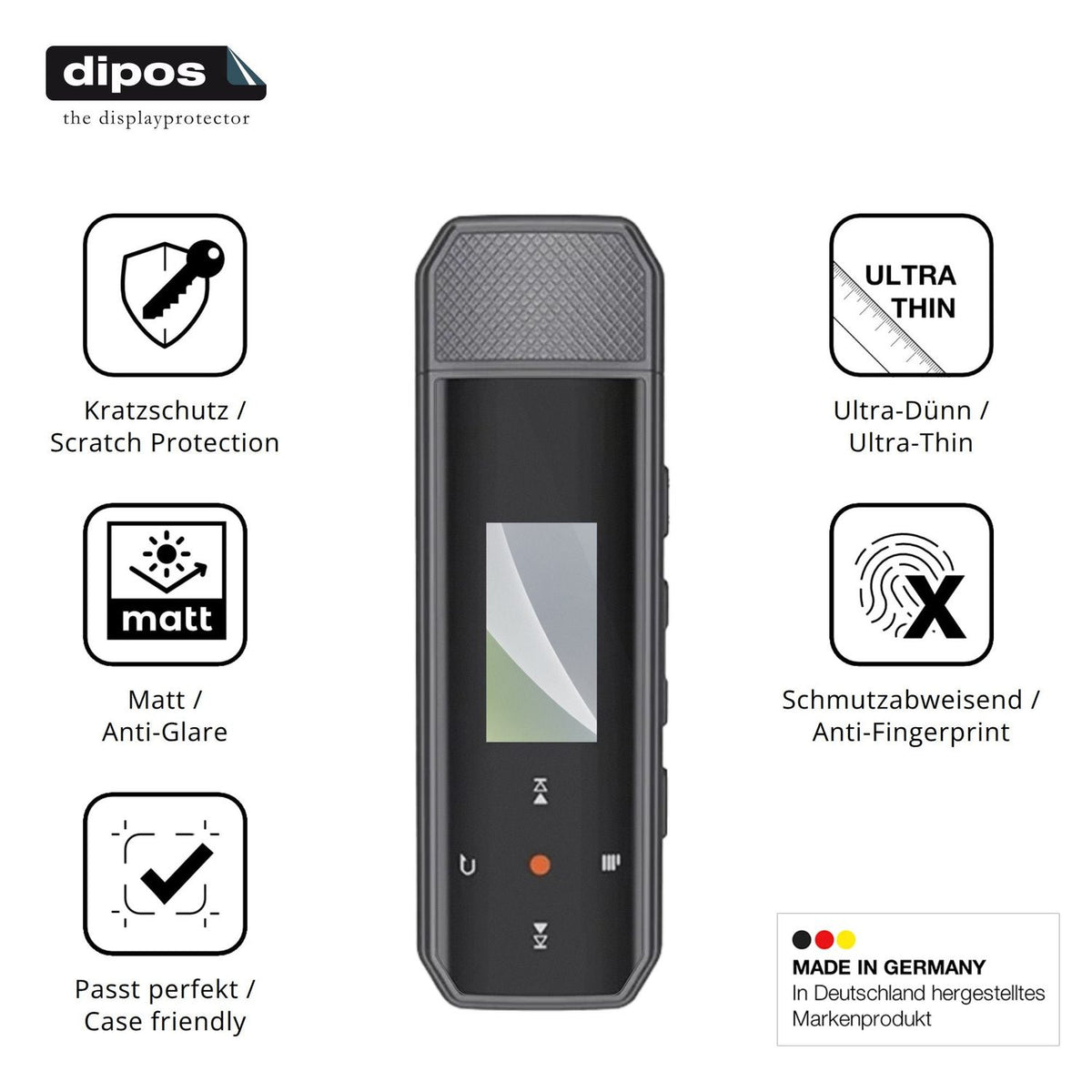 4x Screen Protector for RUIZU X80 Protection Anti Glare dipos