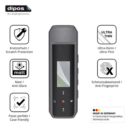 4x Screen Protector for RUIZU X80 Protection Anti Glare dipos