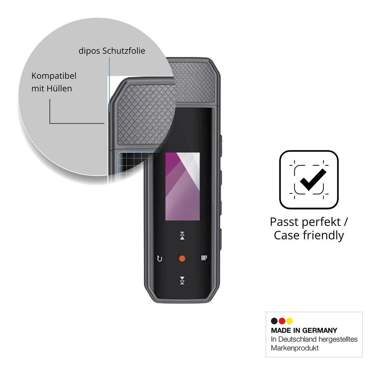 4x Screen Protector for RUIZU X80 Protection Crystal Clear dipos