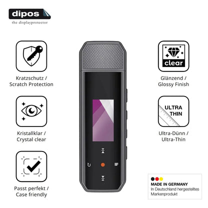 4x Screen Protector for RUIZU X80 Protection Crystal Clear dipos
