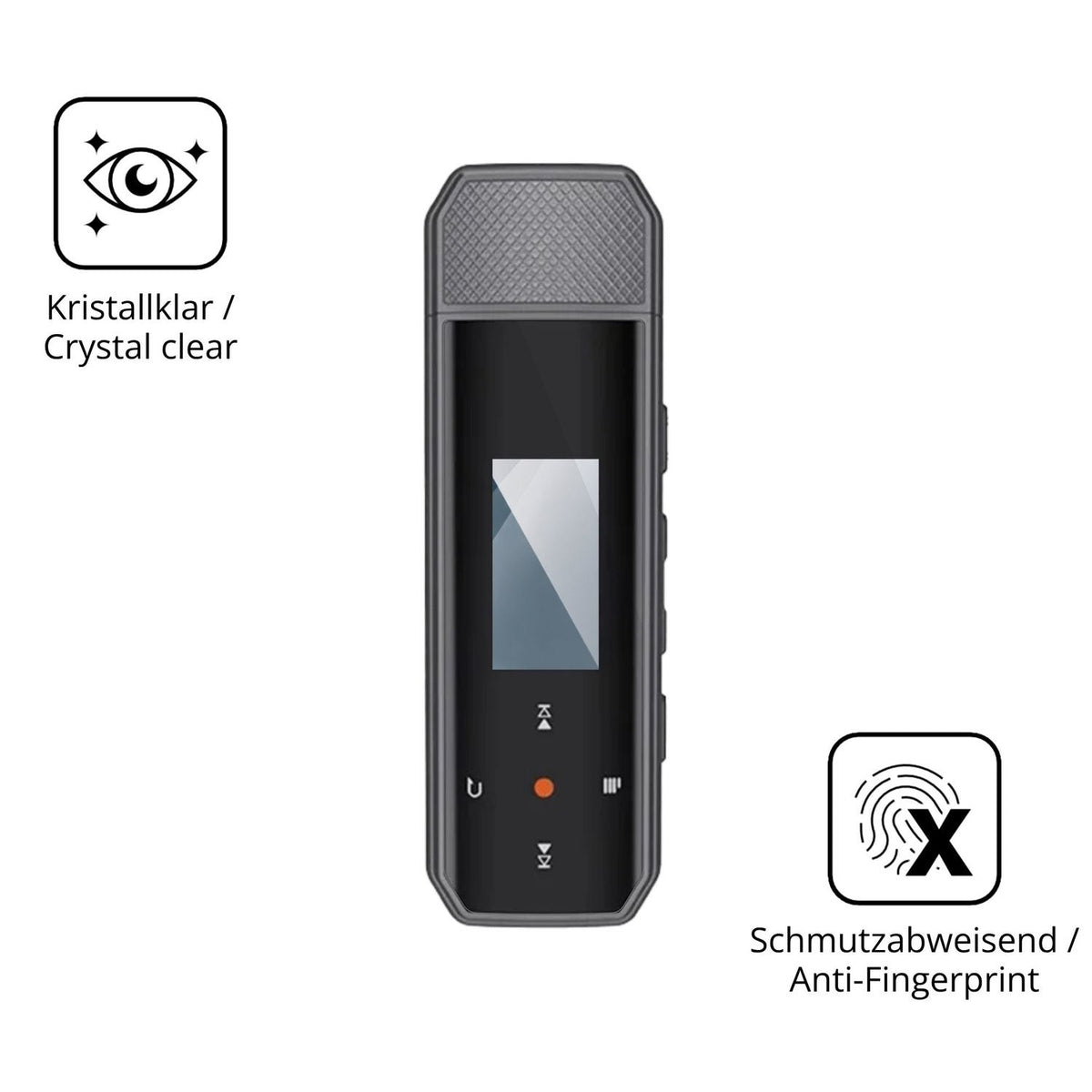 2x Screen Protector for RUIZU X80 Flexible Glass 9H dipos