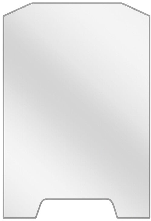 dipos Displayschutz für Runzu M8, transparente Oberfläche, geringe Dicke und perfekte Passform