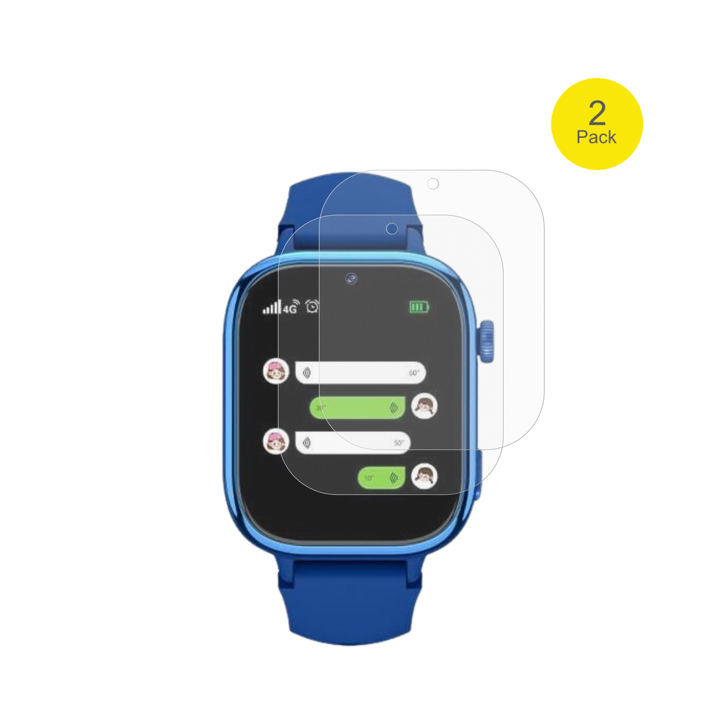 RuxingxT40 mit aufgebrachter dipos Flex Schutzfolie, glasklare Darstellung ohne Einschränkungen