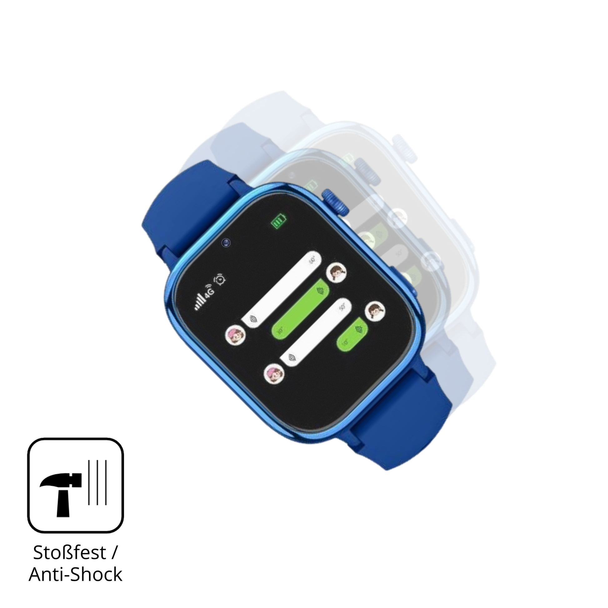 Schutz gegen Kratzer auf dem Ruxingx T40 Glas durch Schlüssel, Stöße gegen die Tischkante oder Stürze