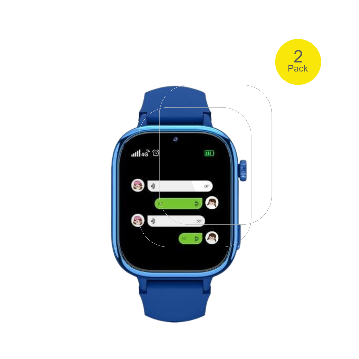 RuxingxT40 mit aufgebrachter dipos Displayschutzfolie, glasklare Darstellung ohne Einschränkungen