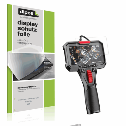 Matte Displayschutzfolie von dipos passend für Ruycllo R65, präziser Zuschnitt und blasenfrei montiert