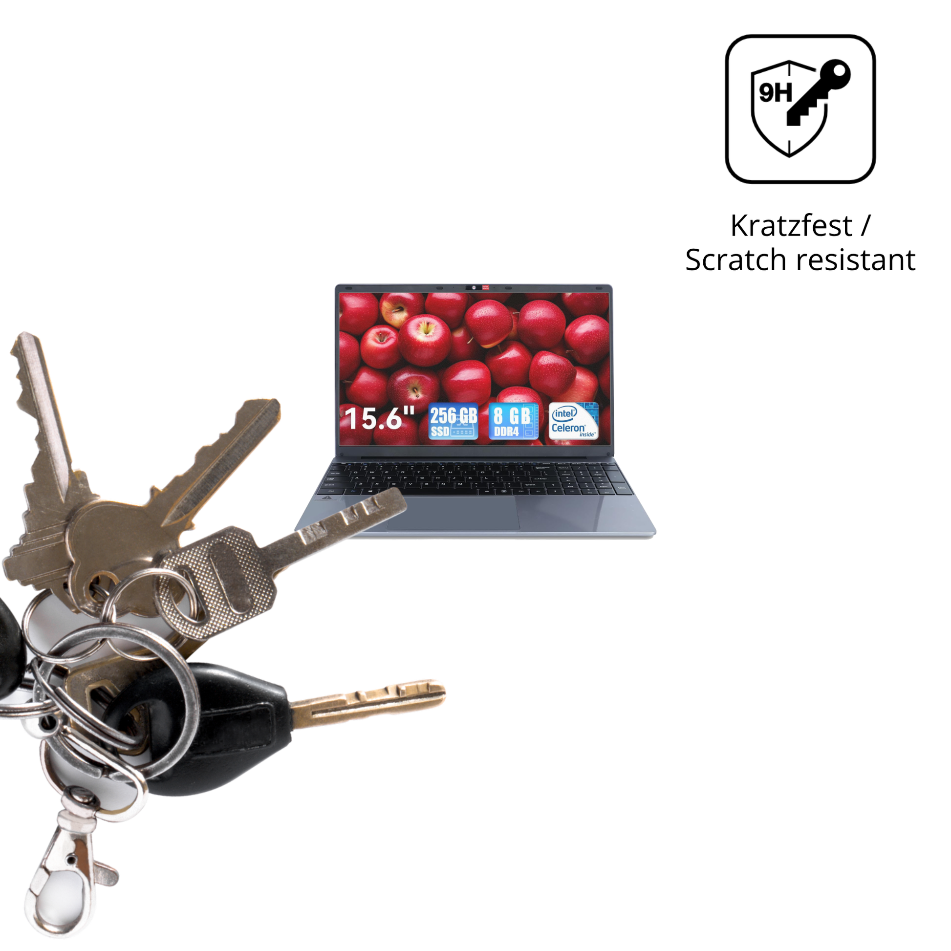 dipos Displayschutz für Ruzava RK70, mattierte Oberfläche, robuste Festigkeit und perfekte Passform