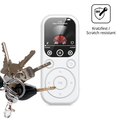 dipos Displayschutz für RWSRW MP301-BS MP3-Player, mattierte Oberfläche, robuste Festigkeit und perfekte Passform