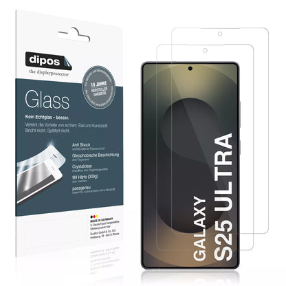 2x Screen Protector for Samsung Galaxy S25 Ultra Flexible Glass 9H dipos