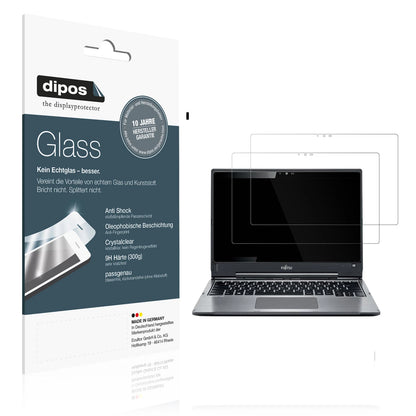 2x Screen Protector for Fujitsu Lifebook T936 Flexible Glass 9H dipos