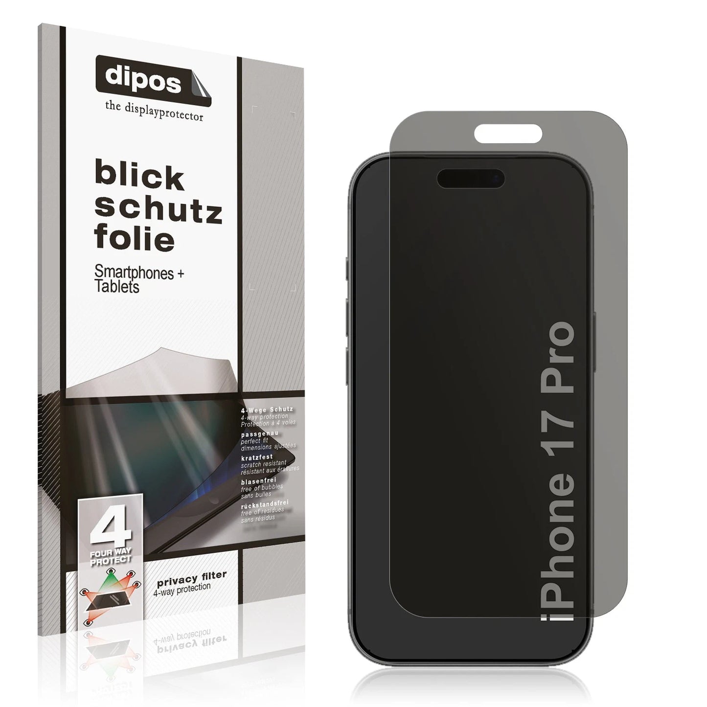 Displayschutzfolie passend für Apple iPhone 17 Pro Max