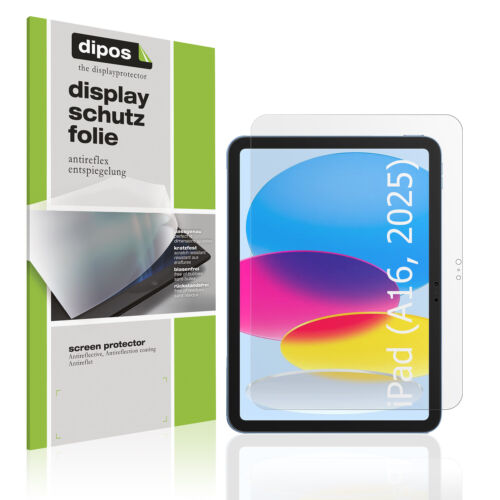 Displayschutzfolie passend für Apple iPad 11 Zoll A16 11.Gen 2025