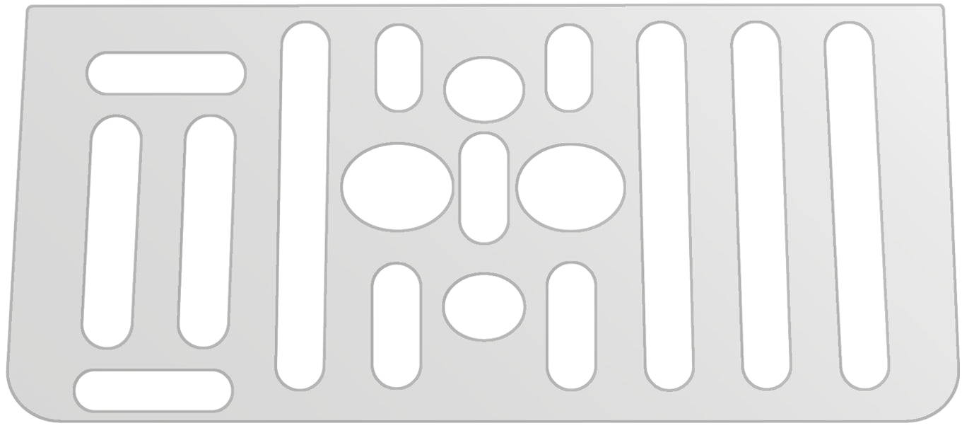 dipos Displayschutz für SAECO Gran Baristo 8964 Tropfblech, mattierte Oberfläche, geringe Dicke und perfekte Passform