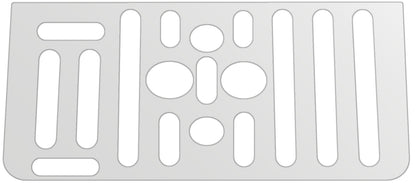 dipos Displayschutz für SAECO HD8968 Tropfblech, mattierte Oberfläche, geringe Dicke und perfekte Passform