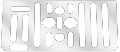 dipos Displayschutz für SAECO HD8978 Tropfblech, transparente Oberfläche, geringe Dicke und perfekte Passform