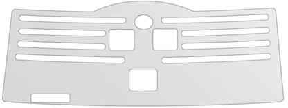dipos Displayschutz für SAECO PicoBaristo HD8924/01 Tropfblech, mattierte Oberfläche, geringe Dicke und perfekte Passform