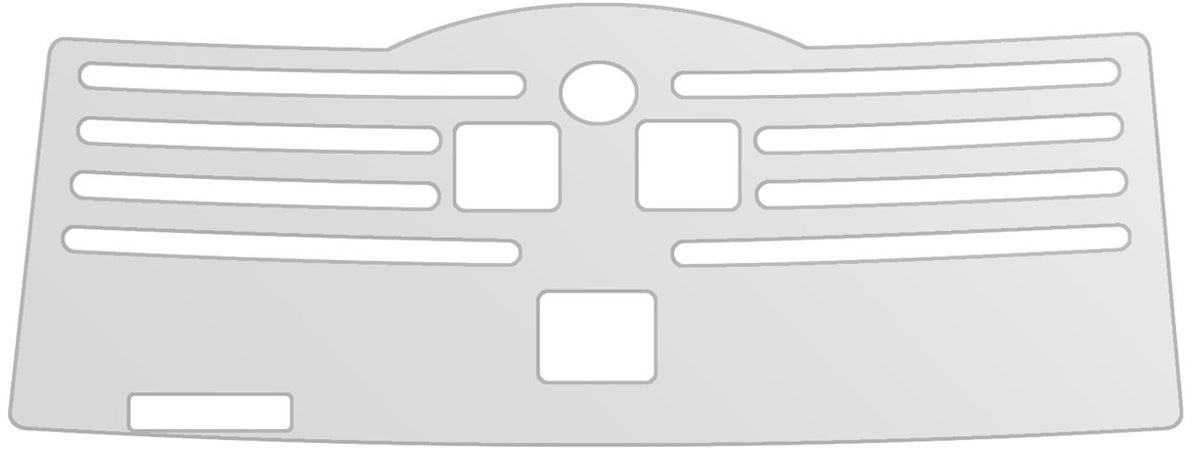 dipos Displayschutz für SAECO PicoBaristo SM5460/10 Tropfblech, mattierte Oberfläche, geringe Dicke und perfekte Passform