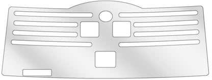 dipos Displayschutz für SAECO PicoBaristo SM5478/10 Tropfblech, transparente Oberfläche, geringe Dicke und perfekte Passform