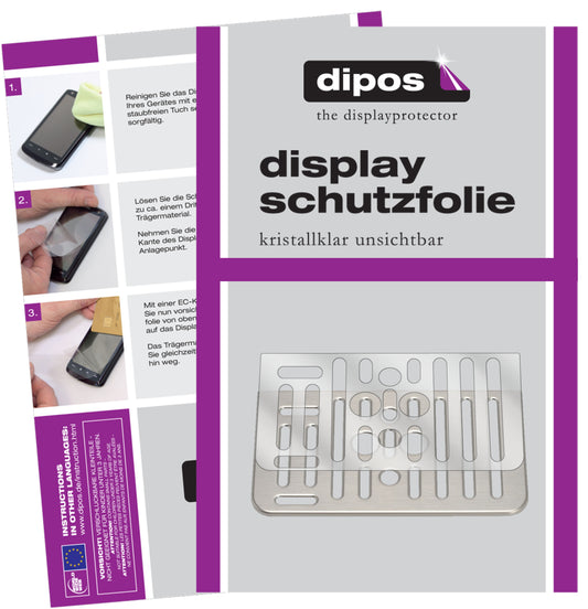 1x Schutzfolie klar für SAECO Gran Baristo 8965 Tropfblech Display-Schutzfolie
