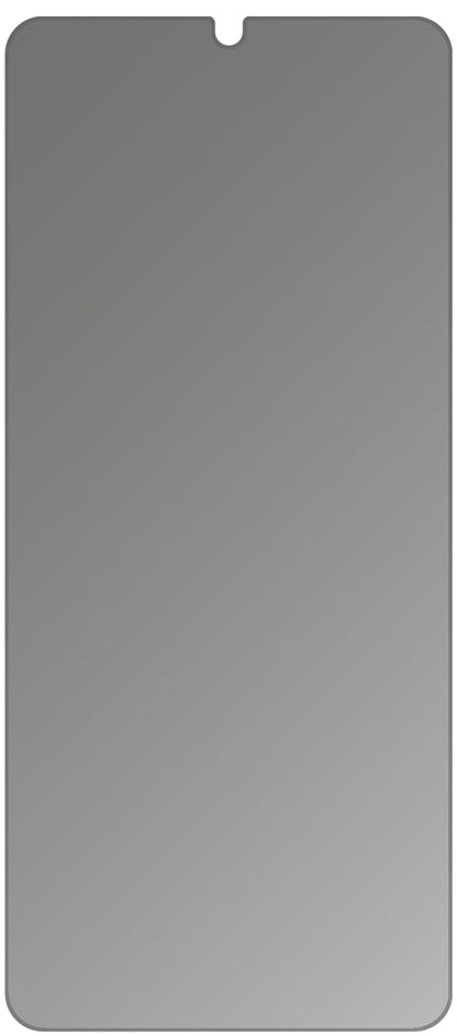 dipos Displayschutz für Samsung Galaxy A02s, mattierte Oberfläche, Blickschutzfilter und perfekter Passform