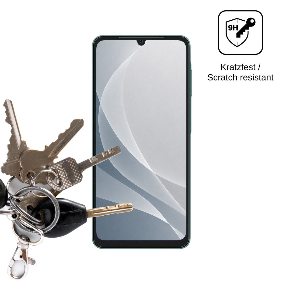 2x Screen Protector for Samsung Galaxy A08 matte Flexible Glass 9H dipos
