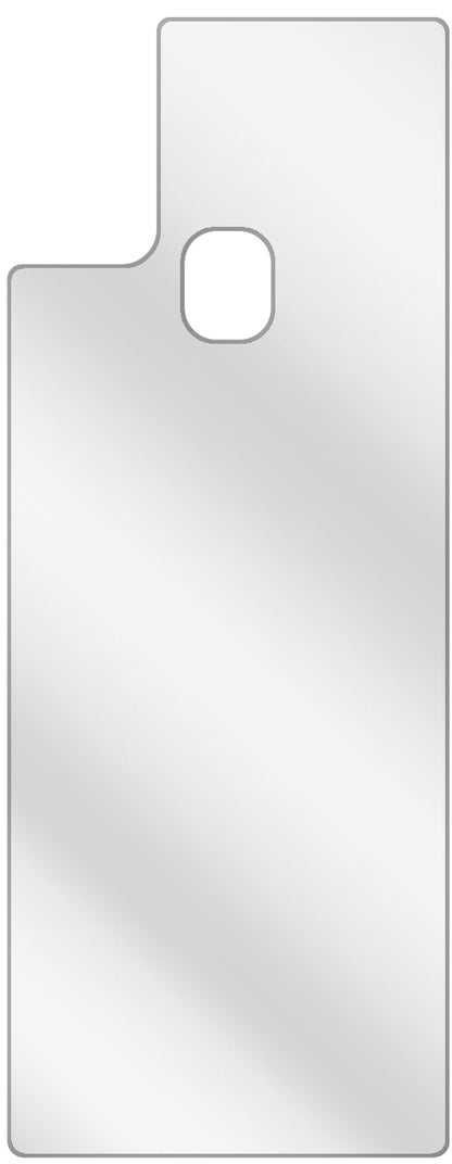 dipos Displayschutz für Samsung Galaxy A21s Rückseite, transparente Oberfläche, geringe Dicke und perfekte Passform