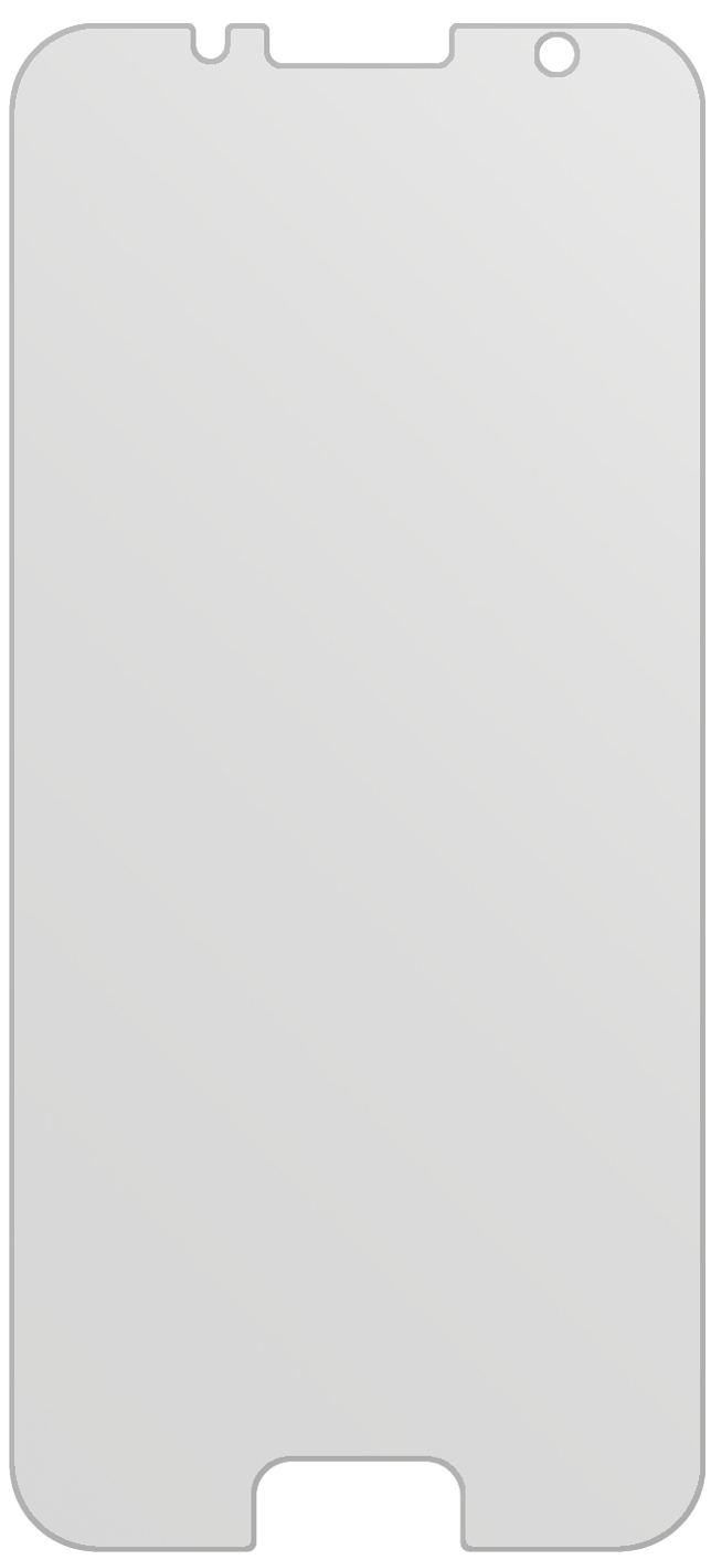 dipos Displayschutz für Samsung Galaxy A5 (2017), mattierte Oberfläche, geringe Dicke und perfekte Passform