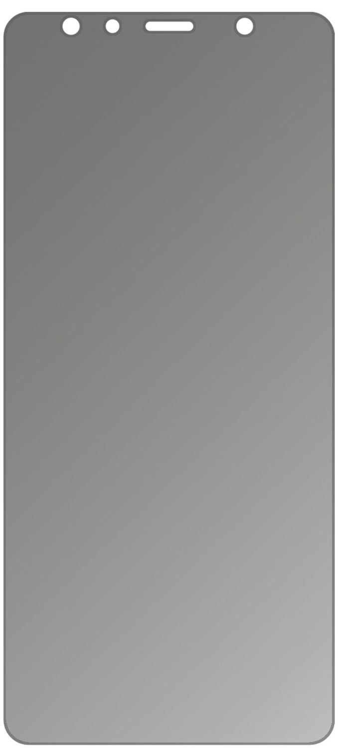 dipos Displayschutz für Samsung Galaxy A7 (2018), mattierte Oberfläche, Blickschutzfilter und perfekter Passform